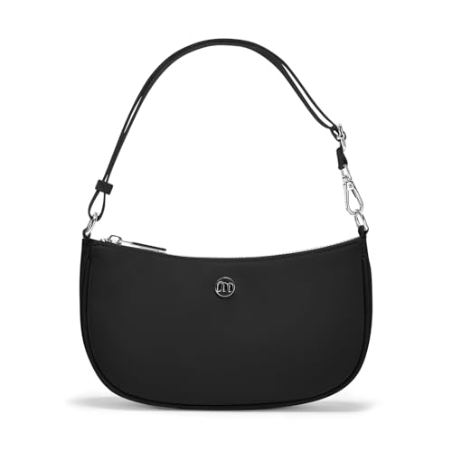 Image of Shoulder Bag for Women Handbags with Adjustable Strap Underarm Purse Mini Clutch Purses Trendy Crescent Bags 1L