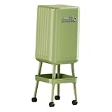 KESOTO Contenedor con Ruedas, Ideal para Tocador Y Dormitorios, Verde