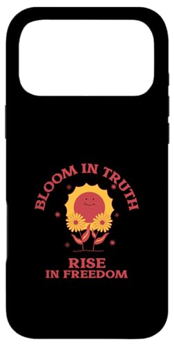 Bloom In Truth Rise In Freedom (�|�W�e�B�u�Ȑ���) �X�}�z�P�[�X iPhone 17 Pro Max �p