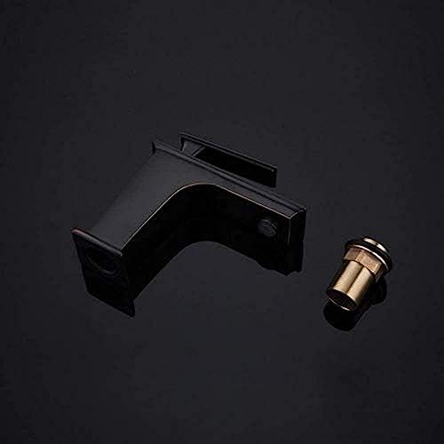 Robinet cascade de cuisine noire mitigeur lavabo salle de bain