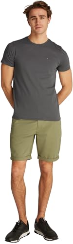 Tommy Jeans Herren T-Shirt Kurzarm Original Slim Fit – Bild 5