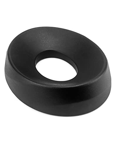 QWORK - QWORK Motorcycle Helmet Stand, Helmet Service Pad, Helmet Support Donut Ring for Motorcycle Snowmobile Scooter Helmetsm, Black 1 Pack