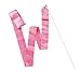 Aeromdale Cinta de gimnasia rítmica con varilla de danza en espiral para niños bailando artístico, batuta de girar, entrenamiento de gimnasia, actividades divertidas, 4 m, color rosa bebé rosa