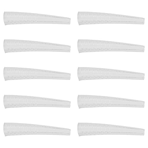 Non-Slip, Tezers Bulk Tezer Coer Environment-Friendly Silicone Tweezers Protective Covers, 10Pcs Eyelashes Grafting Tip Cover, Tezers, Silicone Lash Tezer Ends for Salon, Clinic