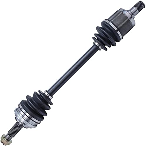 Image of Detroit Axle - Front 2pc CV Axles for 98-02 Honda Accord, 01-03 CL, 99-03 TL, 2 CV Axle Shafts Assembly 1998 1999 2000 2001 2002 2003 Replacement