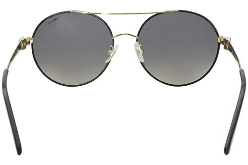 Chopard Round Sunglasses SCHB68S 0309 Navy Blue/Gold 57mm B684