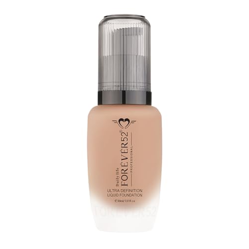 Image of Daily Life Forever52 Ultra Definition Liquid Foundation|24H Wear, Medium to Full Coverage, Long Lasting, Anti-Aging, Satin Finish| All skin types - Chocolate Mousse (FLF008) 30ml