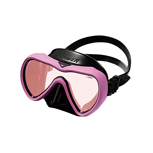 GULL DIVE MASK Mask - Edo Violet, Adult Silicone, Low Volume, Single Lens, Scuba Diving