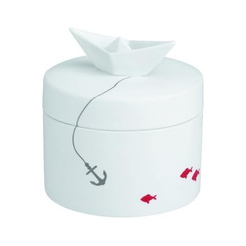 Räder Boat Design Porcelain Trinket Box Cover