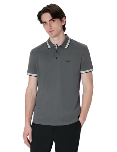Image of BOSS Mens Paddy Short Sleeve Polo Shirt