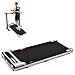 Laufband für Zuhause klappbar, Untertisch-Laufband, 2,5 PS Walking Pad mit Fernbedienung und LED-Display, tragbare Untertischunterlage für Zuhause/Büro