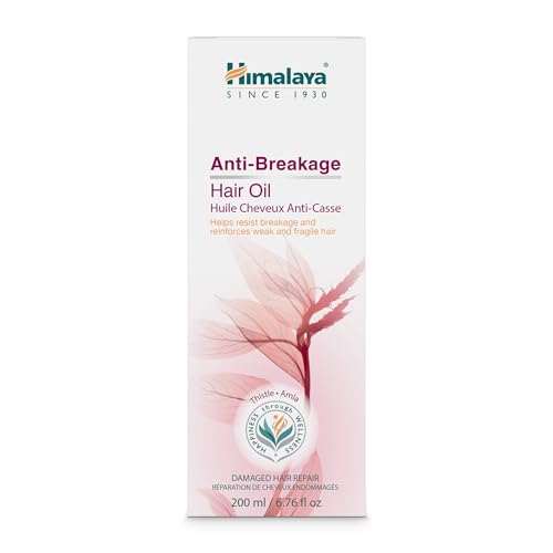Himalaya 7000530 Anti-Breakage Hair Oil With Thistle And Amla For Damaged Hair And Split Ends 6.76 Oz cover