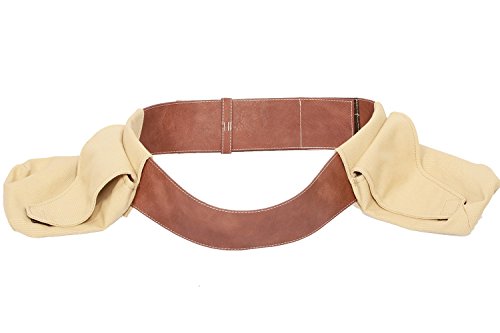 Xcoser Boba Fett Belt Buckle Pouches Costume Accessories Props for Halloween Cosplay