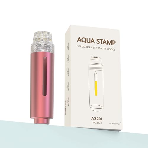 AQUA STAMP 2-in-1 Titanium Derma Stamp Pen | 0.25mm Gold