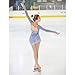 JRUIA Dance Figure Skating Competition Dresses Girls Professional Ice Roller Skating Skirt Rhythmic Women Gymnastics Leotards,A,S
