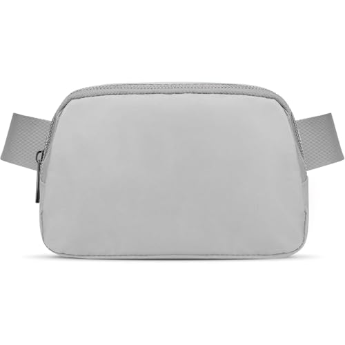 Image of JSJ Mini Fanny Pack for Women & Men,Valentines Day Gifts for Girls Teens Kids Daughter Sister Her,Trendy Stuff Crossbody Bags Cute Everywhere Belt Bags. (Gray)