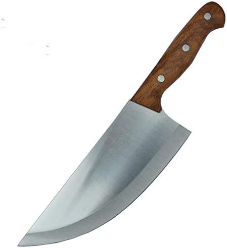 Meat Cleaver Knife, 8.2inch Kitchen Multi-purpose Cutter Pork Knife Slaughter Butcher Cleaver Knife Chinese Style Chef Cutlass Knives