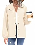 Zeagoo Spring Womens Rain Jacket Waterproof Windbreaker Lightweight Raincoat Hooded Comfy Active Outdoor Cycling Coat Beige M