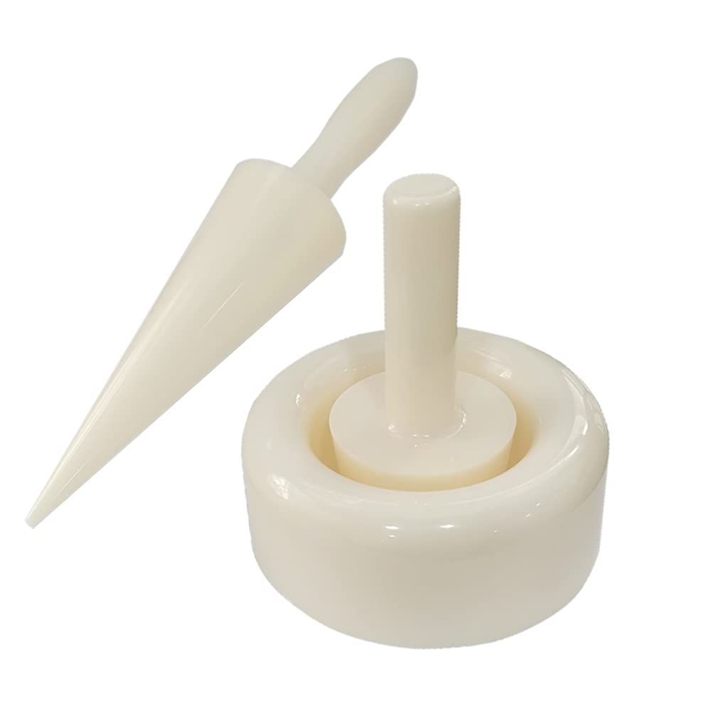 3pcs Ice Cream Cone Mold Kit, Multifunctional Waffle Iron DIY Roll Maker, For Pizzelles Krumkake Cones Smooth Mould Kitchen Tool