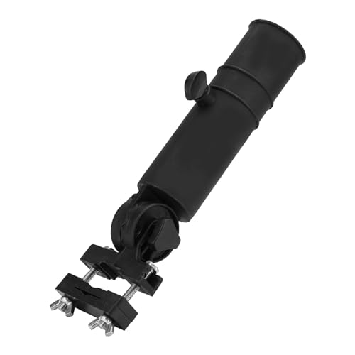 Keenso Golfwagen Regenschirmhalter, Universal Golf Trolley Regenschirmhalter Golf Regenschirmständer Schwarz für Golfwagengriffe