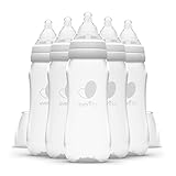 Evenflo Feeding Premium Proflo Venting Balance Plus Standard Neck Baby, Newborn and Infant Bottles - Developed by Pediatric Feeding Specialists - 9 Ounce (Pack of 6)