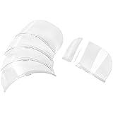 ム-ヴ・オン 透明衛生マスク マスクリアベーシック用交換フィルム メッシュ柄 (5枚入) M-FILM-MESH-5 一般作業用マスク