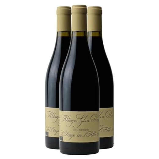 Faugères Le Songe de l'Abbé - Rouge 2022 - Abbaye Sylva Plana - Vin Rouge du Languedoc - Roussillon (3x75cl) BIO