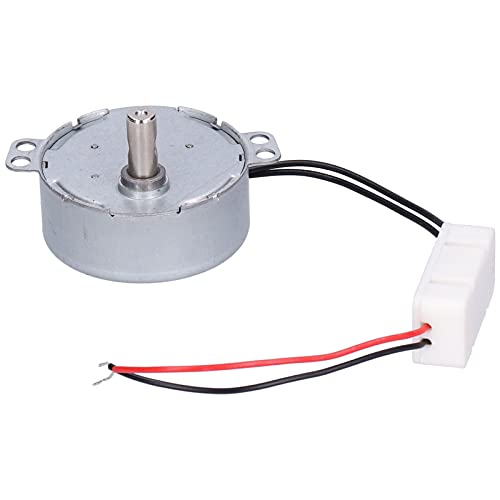 Cocoarm Motor sin Escobillas CC de bajo Consumo de Energía de 10 RPM, Eléctrico CW de Gran Torsión para Electrodomésticos, Calentadores, Ventiladores Eléctricos, árboles de Navidad con Herramienta
