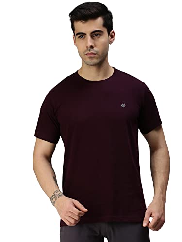 Image of ONN Men's Half Sleeves Round Neck 100% Cotton T-Shirt