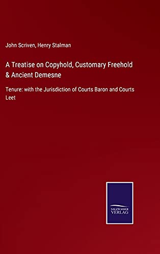 Treatise on Copyhold tenure - Décoder les archives de la Courts Leet anglaise