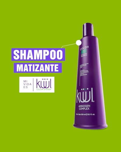 KUUL Matizant Purple Shampoo for Gray, Blonde & Bleached Hair, 1000 ml