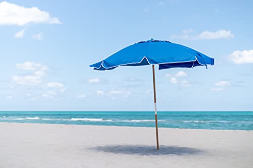 Ammsun TS72014 7.5Ft Heavy Duty High Wind Beach Umbrella Commercial Grade Patio Beach Umbrella thumb #5