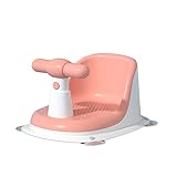 Multi-Usages: Le siège de bain pour bébé permet de libérer les mains des parents et de baigner le bébé plus facilement et en toute sécurité. Il peut être utilisé pour la salle de douche, la baignoire pour bébé, la baignoire pour adulte ou le sol lisse, adapté à différents types de baignoires.