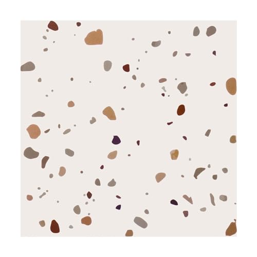 Adhesivos de piso Peel & Stick, vinilo autoadhesivo para revestimientos de cocina, baño, lavandería, ducha y más, impermeable, 11.8x11.8 pulgadas, 10 unidades (blanco cálido)