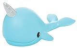 iscream Turquoise Silver Horn Narwhal 10.25' Muli-Colored LED Night Light