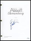 Quinta Brunson"Abbott Elementary" AUTOGRAPH Signed Pilot Episode Script B ACOA