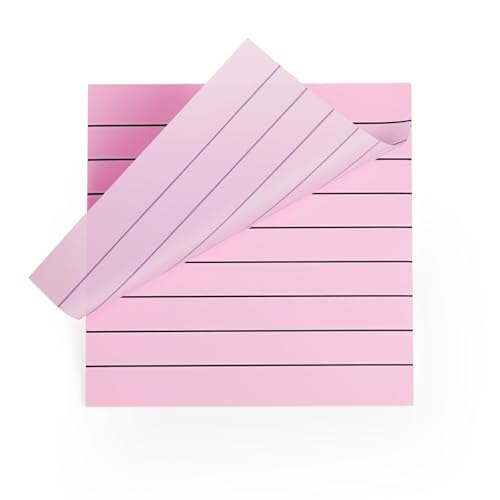 YATCHA 2 Pads, 100 Sheets, Clear Transparent Lined...