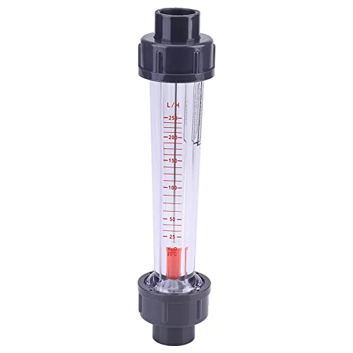 Rotameter 25-250L/H Plastic Tube Type Liquid Water Meter DN15 Flow Meter for Liquid and Mass Measurement