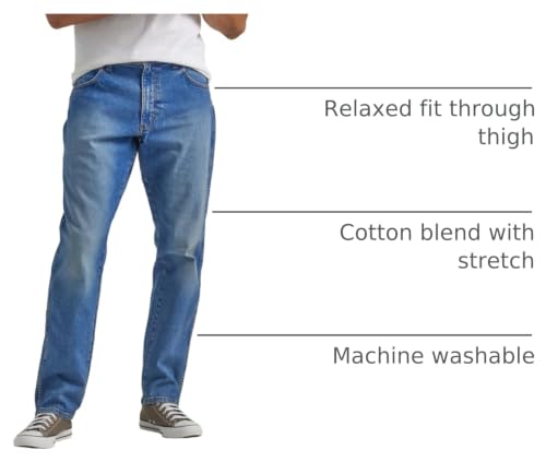 Wrangler Men's Relaxed Fit Taper Jean, Seventeen, 29W x 32L - image 4