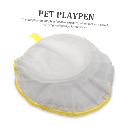 Enclos intérieur pour rongeurs et cochons d'Inde en polyester robuste gris - 6