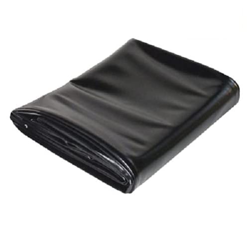 PondXpert PVC Pond Liner 12 mil 13'1'' x 13'1'' (4m x 4m) Flexible Backyard Liners for Fish Ponds, Water Features, Fountains, Waterfall and Water Gardens, Black, Great Value & Durable