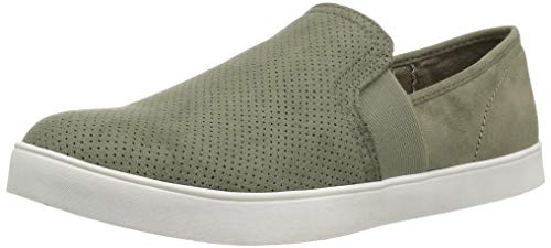 Dr Scholls Shoes Womens Luna Sneaker Bright Olive Microfiber