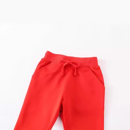 Image of Little Boys Jogger Pants Toddler Boys' Drawstring Elastic Waist Cotton Casual Sweatpants 1PC / 2 PCS Set