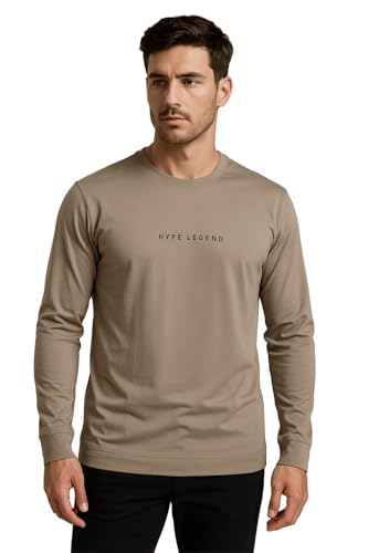 Image of Men's Crew Neck T-Shirt | Premium Polyester Fabric | Breathable, Lightweight, Stylish Activewear for Gym, Training & Casual Wear