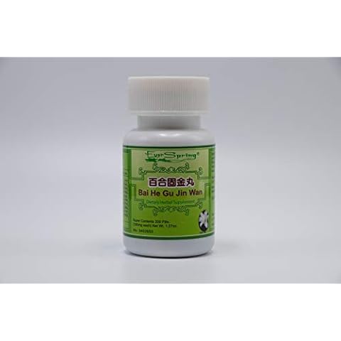 Everspring Bai He Gu Jin Wan (Lily Bulb Decoction to Preserve The Metal) - 200 ct. Cover