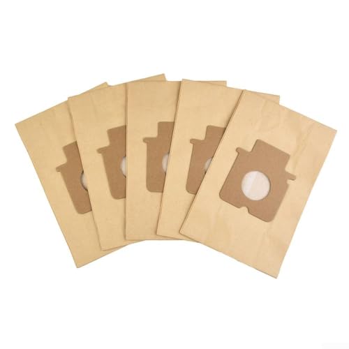 Emiif 5 bolsas de polvo de repuesto para aspiradora para Panasonic modelo C-20E C20E MC-E Series, capacidad de recogida de polvo de 1,5 L