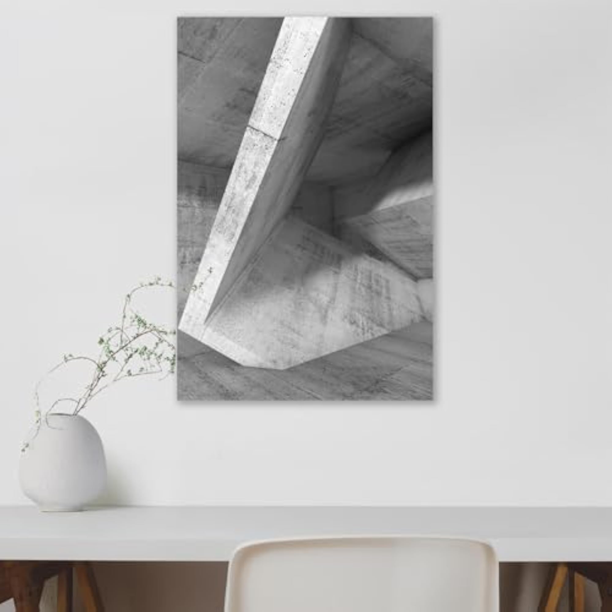 Chaotic Cubic Structures D2 Peel & Stick Vinyl Wall Sticker