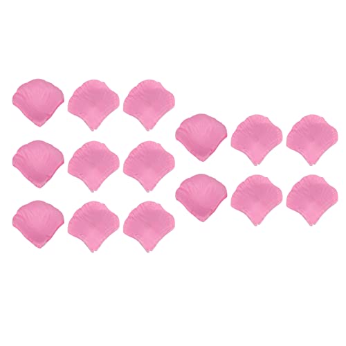 Enforose 1500 Stück Rosenblätter für Schlafzimmer, künstliche künstliche Blumen, romantische Nacht, Valentinstag-Requisiten für romantische Nacht, Hochzeit, Event, Party, (Rosa)