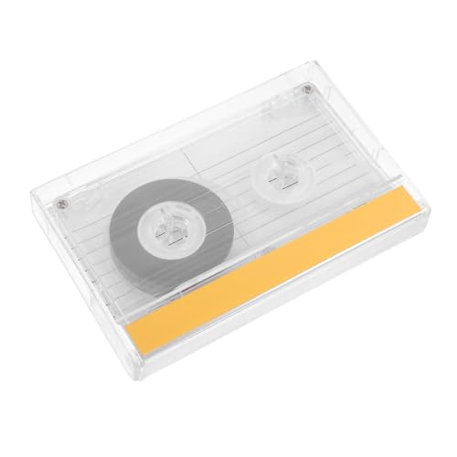Artibetter Blank Cassette Cases Cassette Tape Blank for DIY Decorations and Greetings