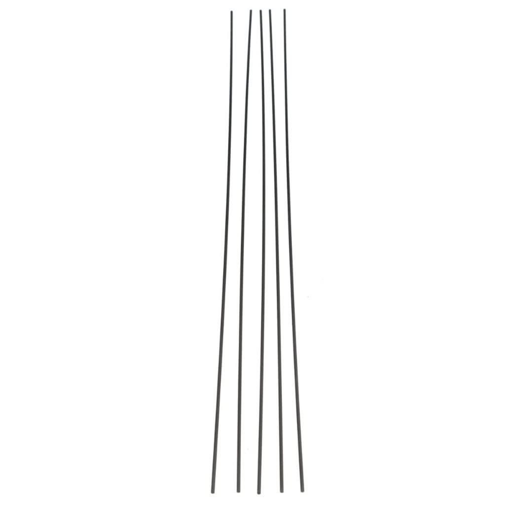 Okrągłe pręty z włókna węglowego 1000 mm do samolotów RC Projekty DIY Rurka z matowym wykończeniem(5pc 3mm X L1000mm)